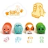 Kép 2/2 - Marok_belyegzo_kicsiknek_Kert_allatai_My_First_Stamps_Garden_Animals_2
