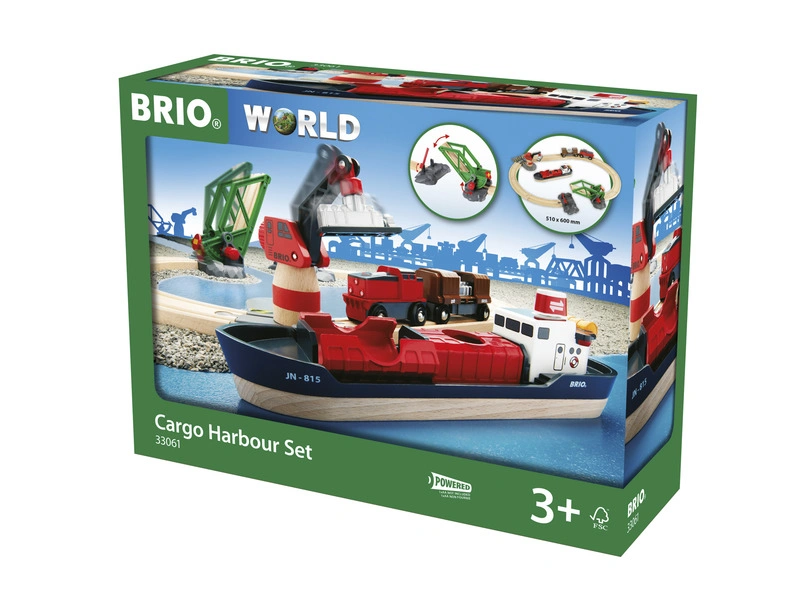 BRIO - Hajó kikötő szett