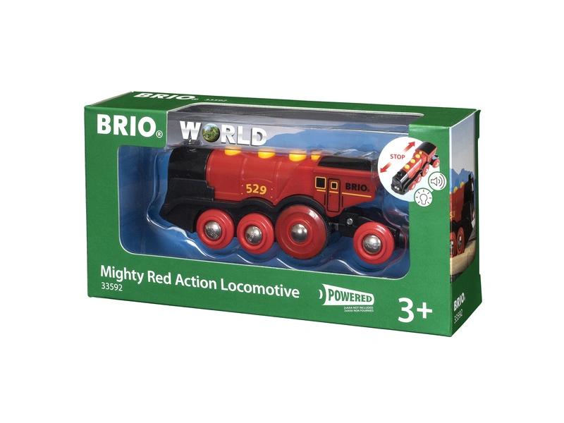BRIO - Nagy piros lokomotív