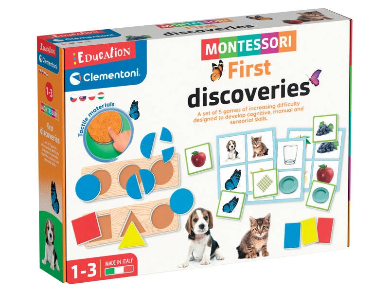 Clementoni- Montessori Első játékaim felfedező készlet