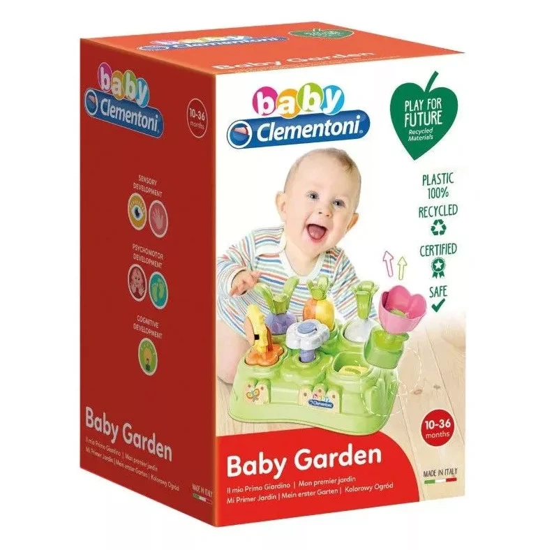 Baby Clementoni - Első kiskertem - Formafelismerő játék