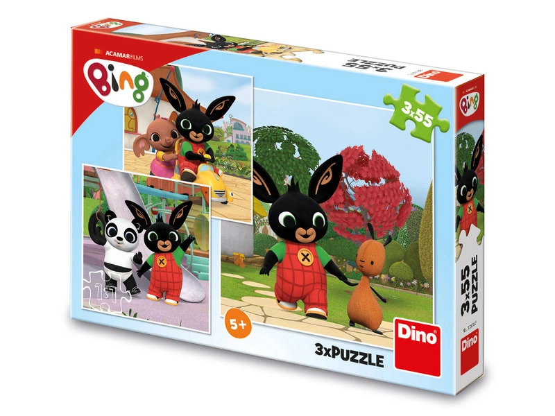 Dino - Bing Puzzle 3x55 db