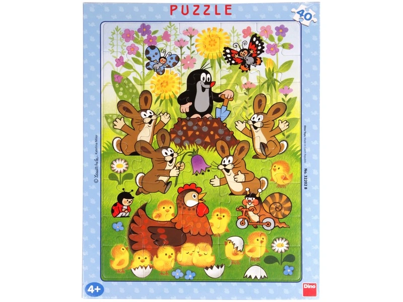 Dino - Kisvakond húsvétja 40 darabos puzzle
