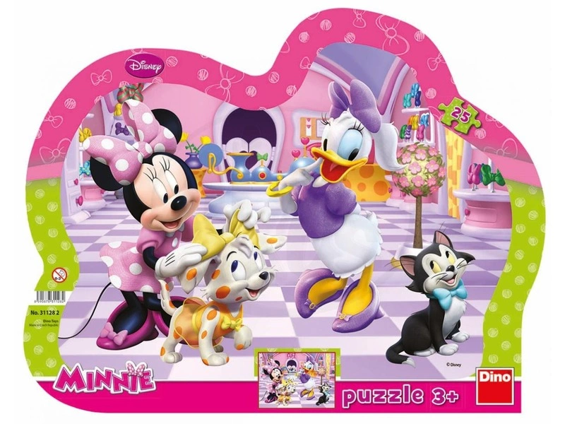 Dino - Minnie Egér 25 darabos puzzle