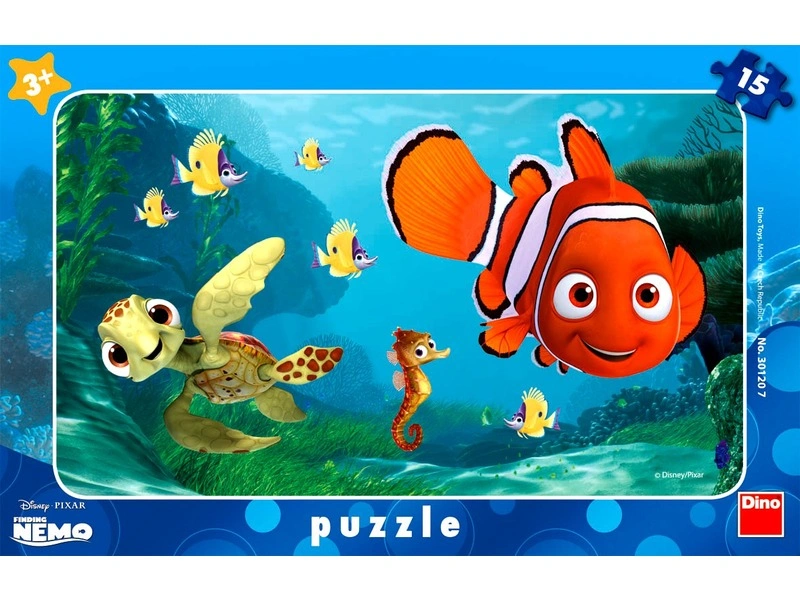 Dino - Némó nyomában 15 darabos puzzle