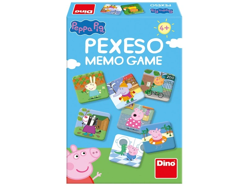 Dino - Peppa malac Pexeso memóriajáték