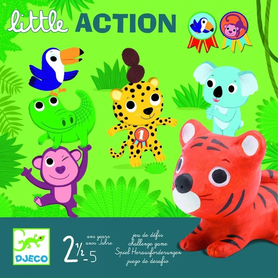 Djeco Egy kis cselekvés - Szem-kéz koordinációt fejlesztő társasjáték- Little_Action