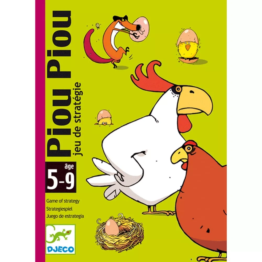 Djeco Piou Piou tojás gyűjtögető kártyajáték