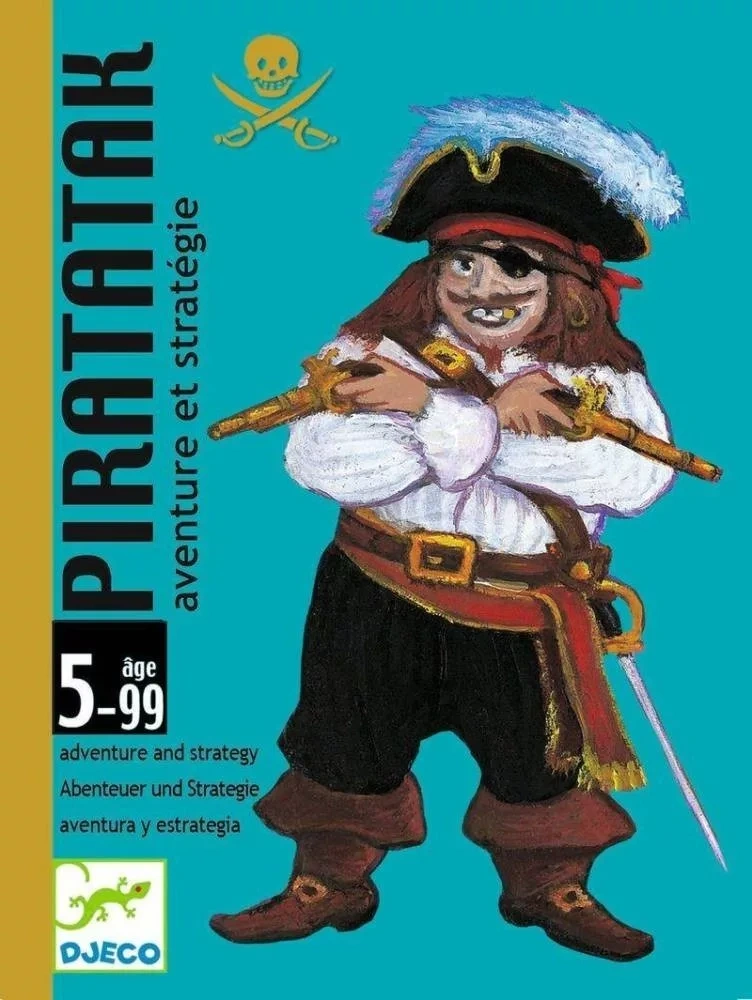 Djeco Piratatak gyűjtögetős kártyajáték