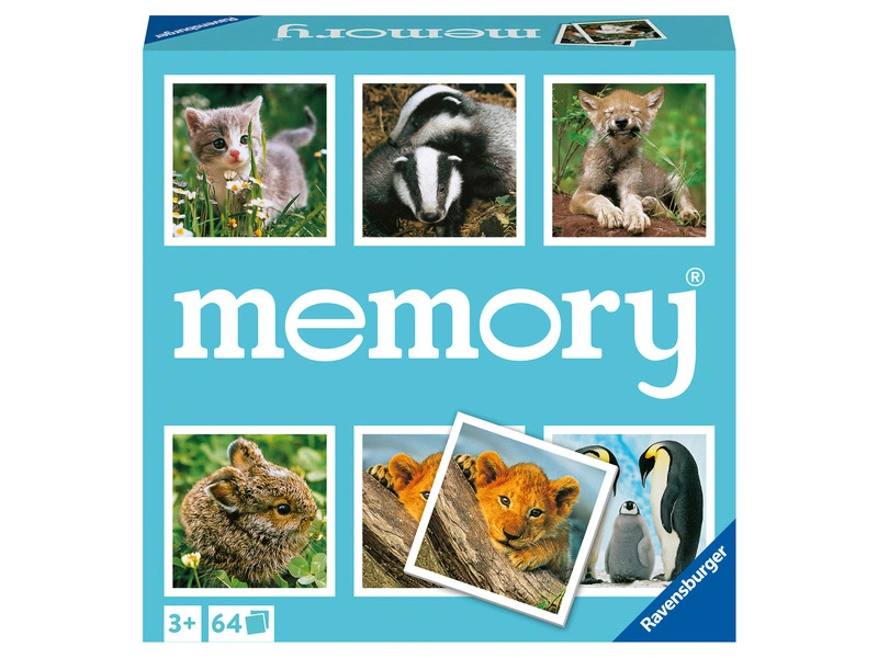 Ravensburger Állatkölykök Memóriajáték